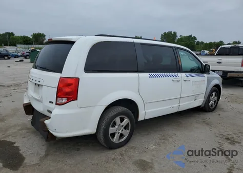 2012 Dodge Grand Caravan Sxt из США, поврежденный, VIN 2C4RDGCG7CR178334